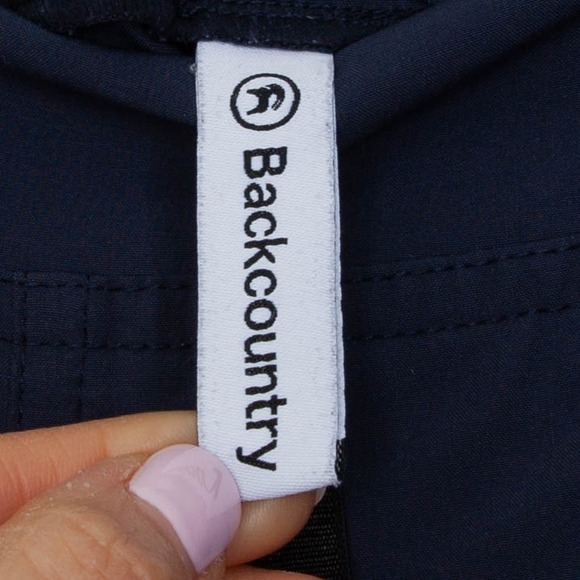 Backcountry Womens Navy Blue Jogger Pants Drawstring‎ Waist Casual Athleisure XS - Picture 5 of 10